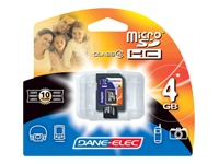 Dane-elec Tarjeta De Memoria Flash - 4 Gb - Microsdhc